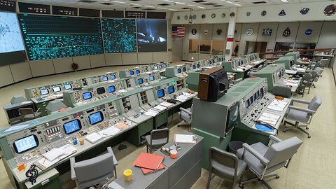 Restored Apollo Mission Control Center Takes Visitors Back In Time