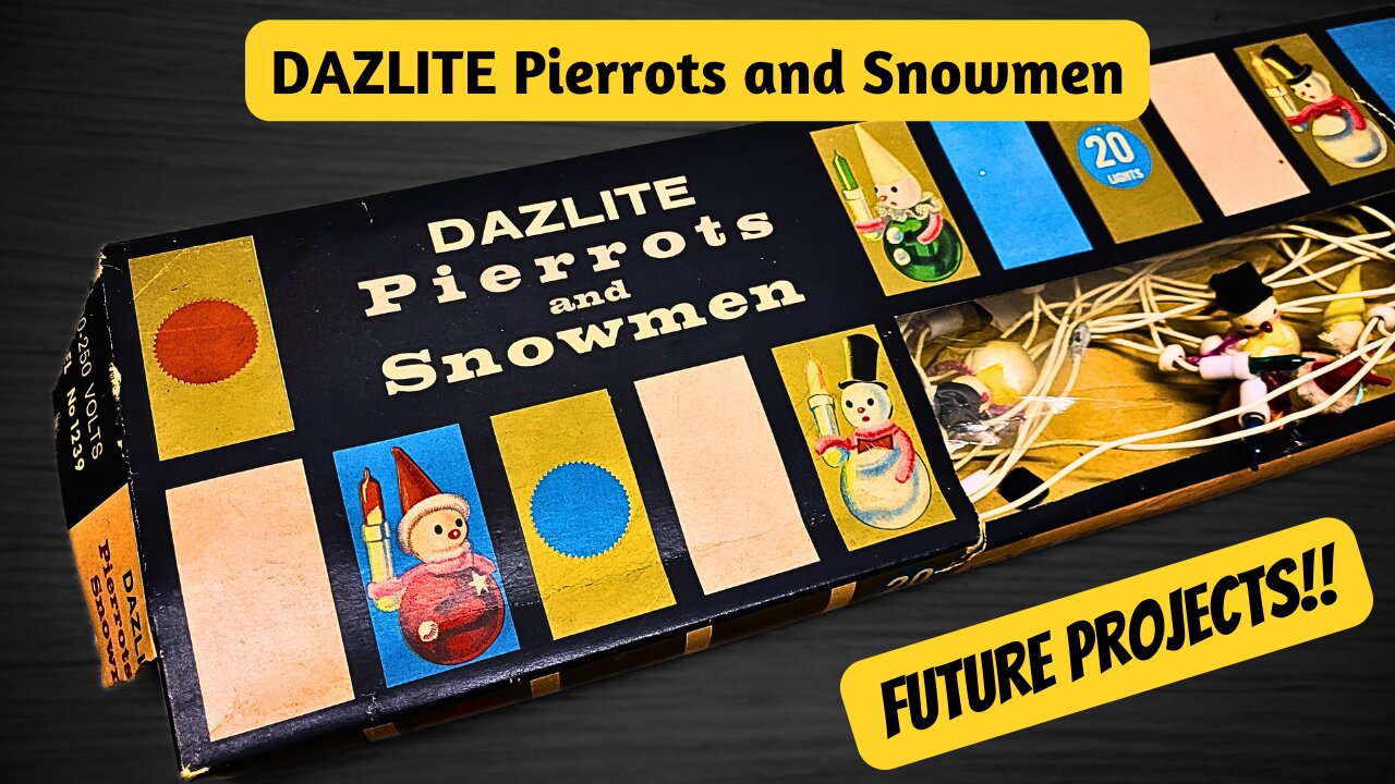 DAZLITE & PIFCO Pierrot and Snowmen Projects