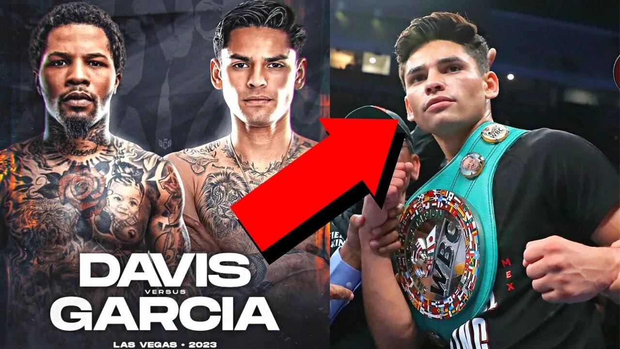 RYAN GARCIA HAS THIS TO SAY ABOUT GERVONTA DAVIS VS RYAN GARCIA BEING CONFIRMED | Tank Davis |Boxing