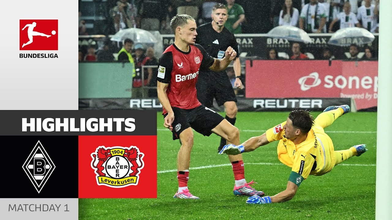 PURE DRAMA!!! in Stoppage time|| Borussia M'Gladbach VS Bayer Leverkusen (2-3) MATCH HIGHLIGHTS