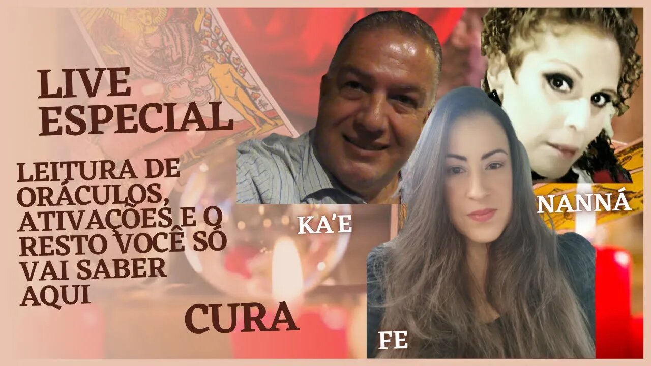 Live especial - Cura - Leitura de oráculos, ativações e muito mais