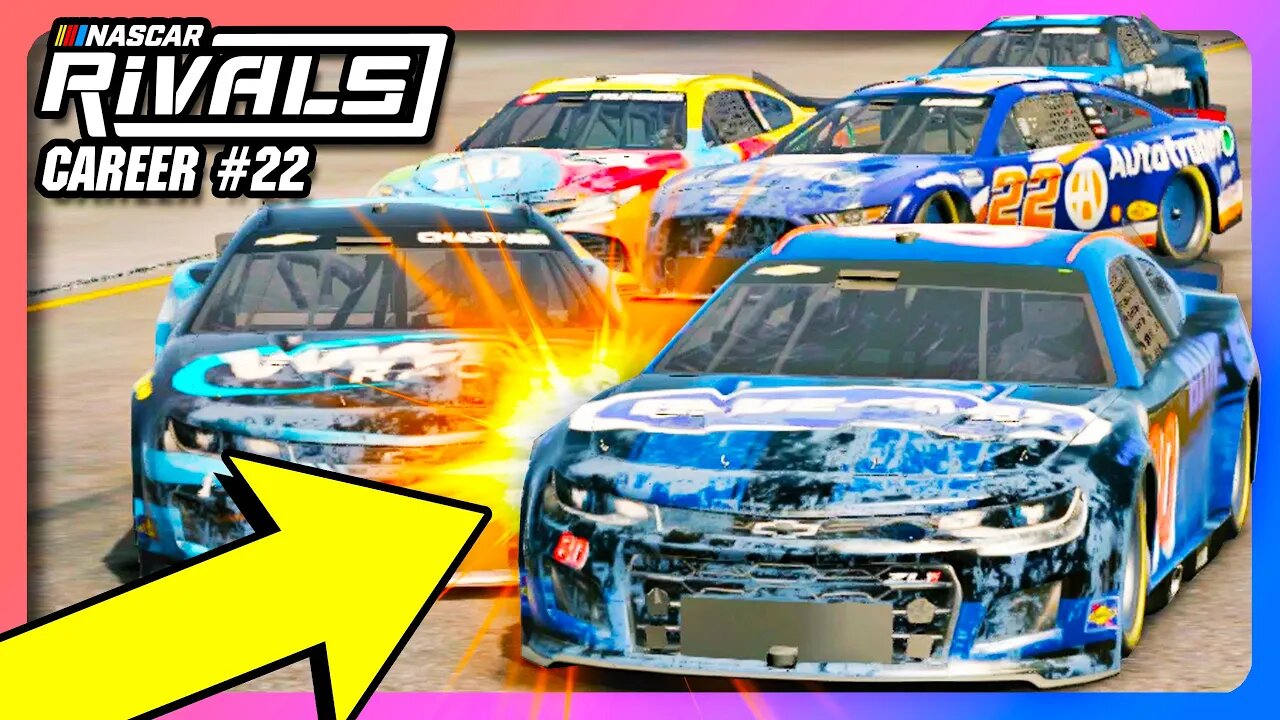 SONOMA RESTART CRASHING GLITCH // NASCAR Rivals Career Ep. 22