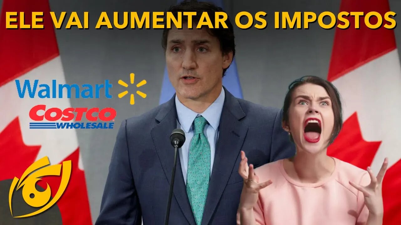 Justin Trudeau ameaça COBRAR IMPOSTOS se SUPERMERCADOS não ABAIXAREM PREÇOS