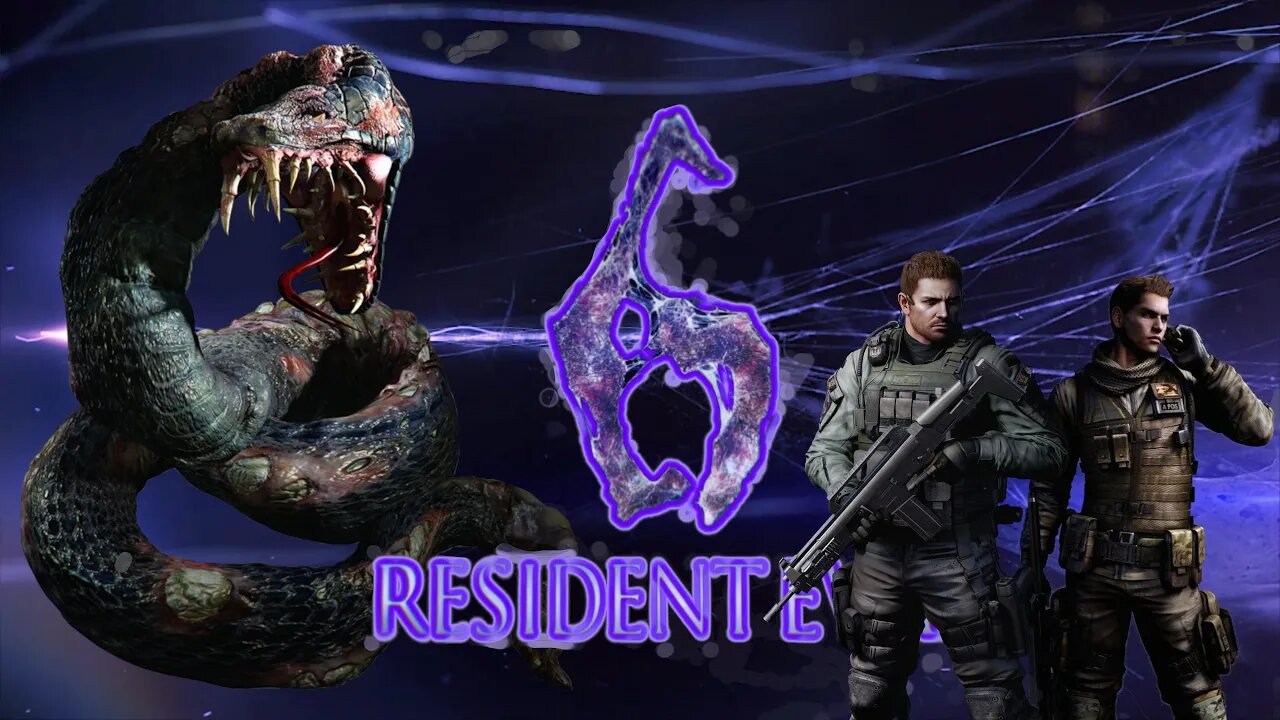 NO ILL DISTRACT IT YOU SHOOT THE THING | RE6 Chris #3