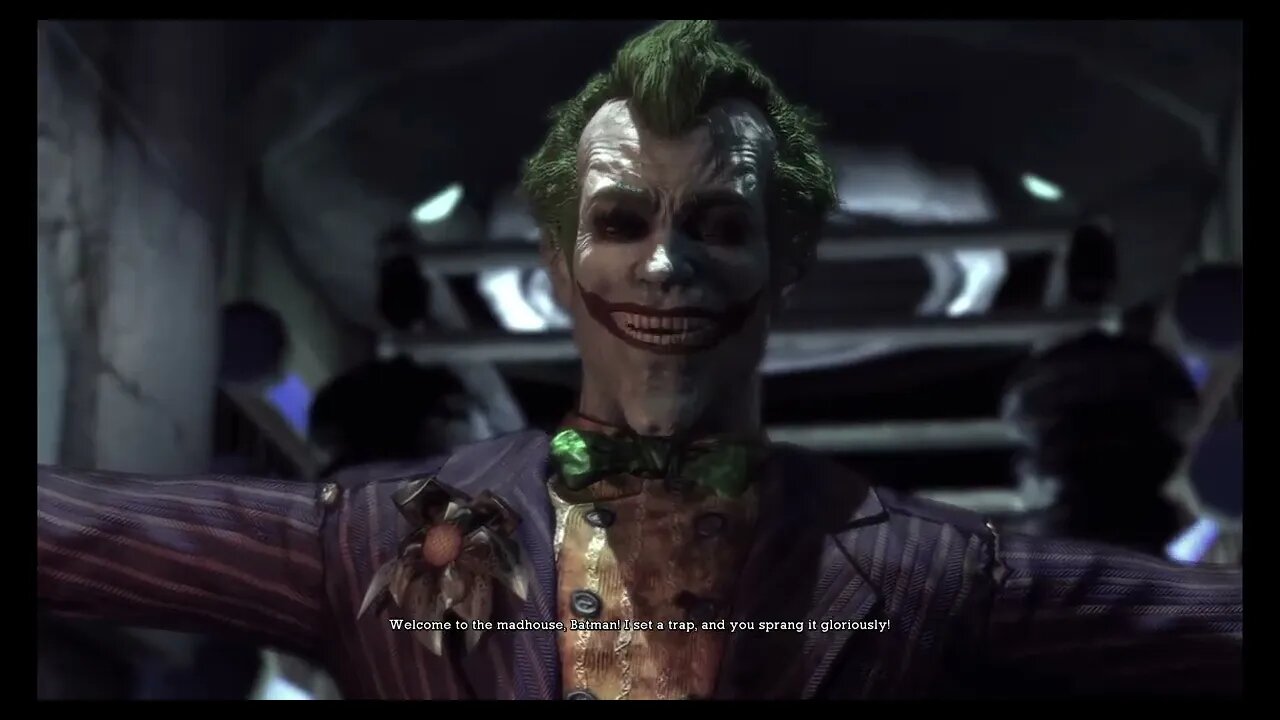 Batman Arkham Asylum Blind Walkthrough Part 1 Freakshow