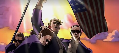 😎Epic Japanese Anime Of Trump Surviving Assassination Attempt😎