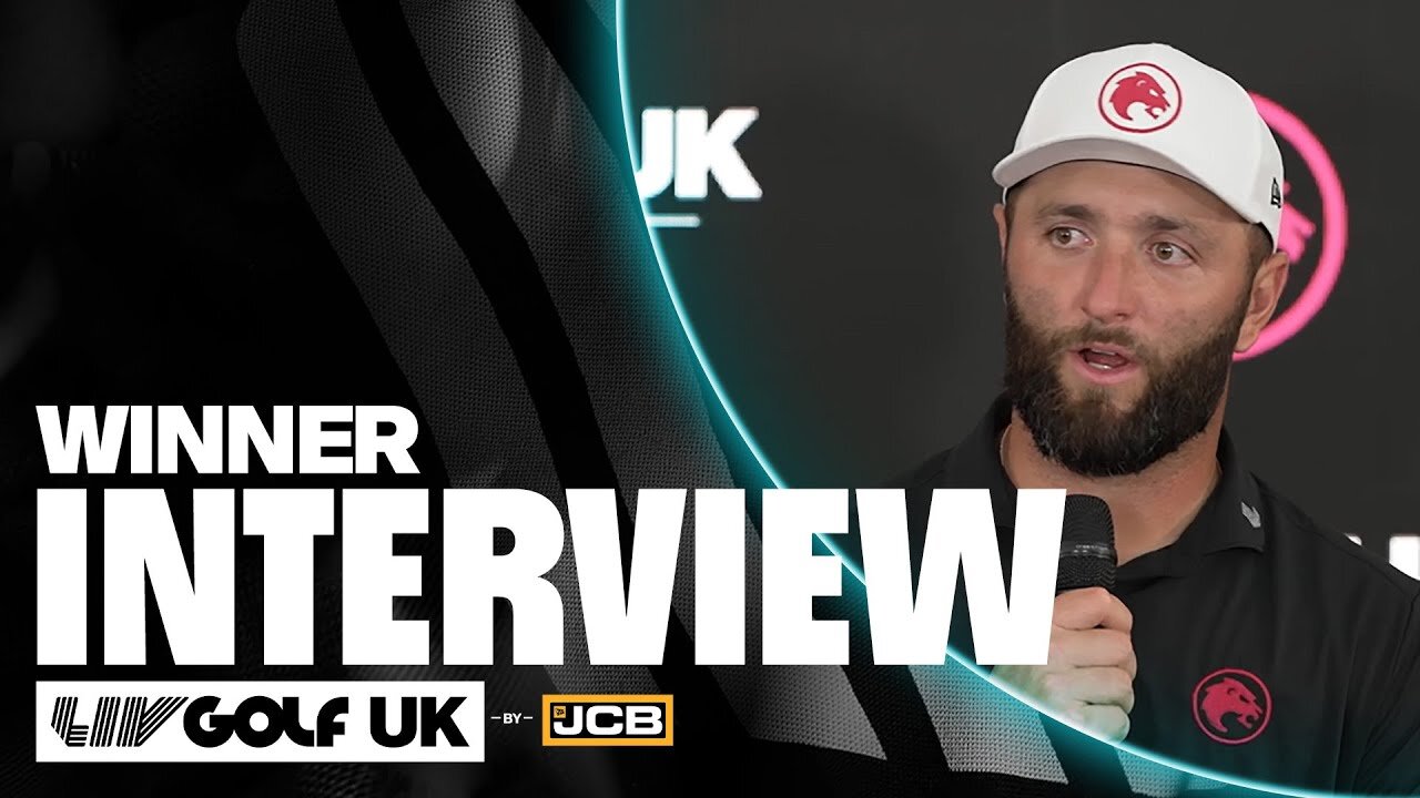 WINNER INTERVIEW: Rahm, Legion XIII Full Press Conference | LIV Golf UK by JCB