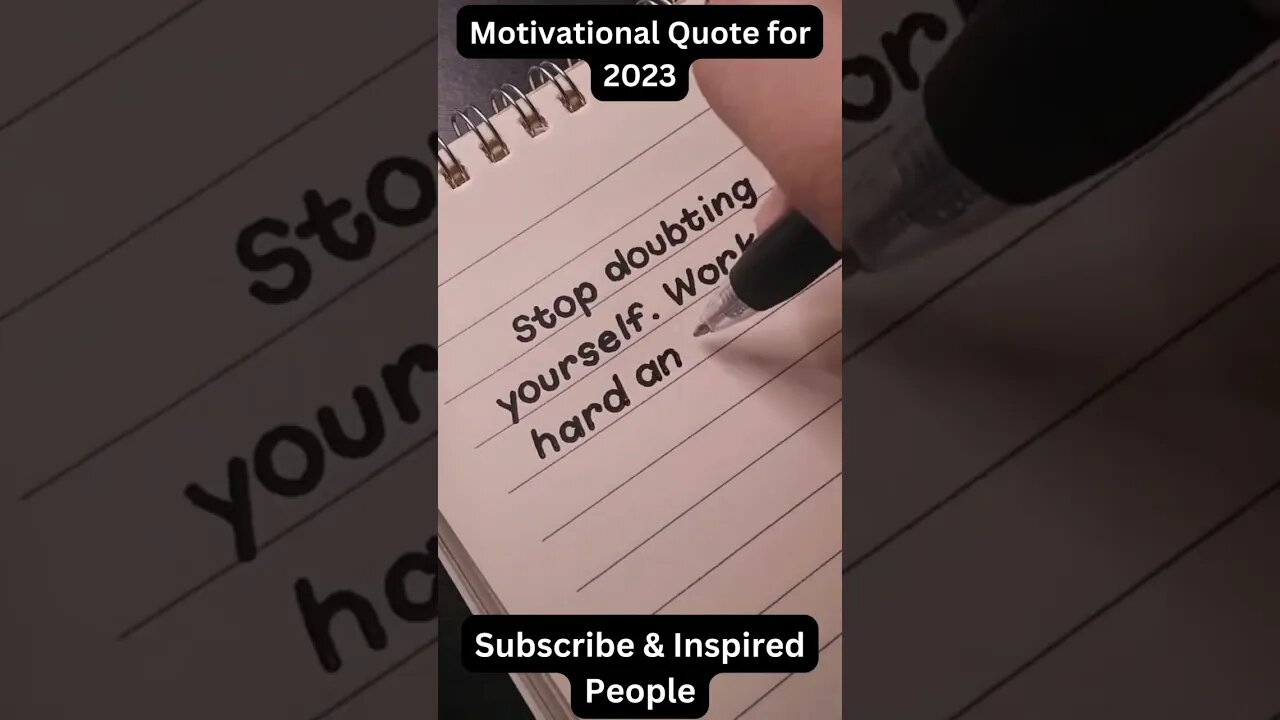 The Best Motivational Quote in 2023 | Quote | Motivation #shorts