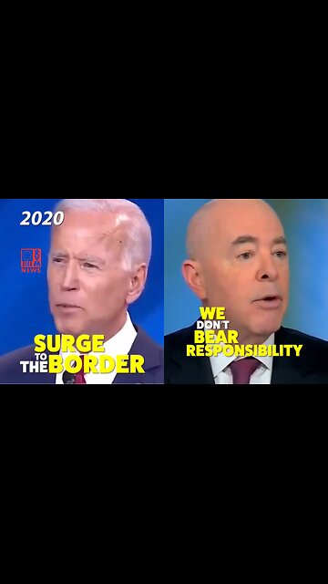 DEVASTATING: Biden Regime's Shifting Narrative On The Border Timeline Montage