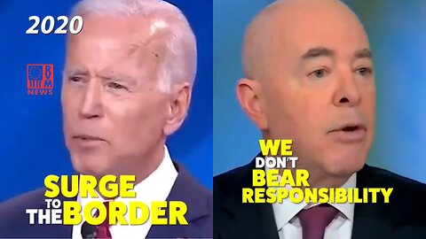 DEVASTATING: Biden Regime's Shifting Narrative On The Border Timeline Montage