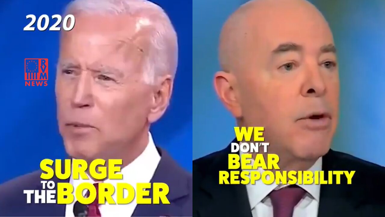 DEVASTATING: Biden Regime's Shifting Narrative On The Border Timeline Montage