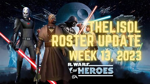 TheLisol Roster Update | Week 12, 2023 | GI to relics, closing in on Jabba | SWGoH