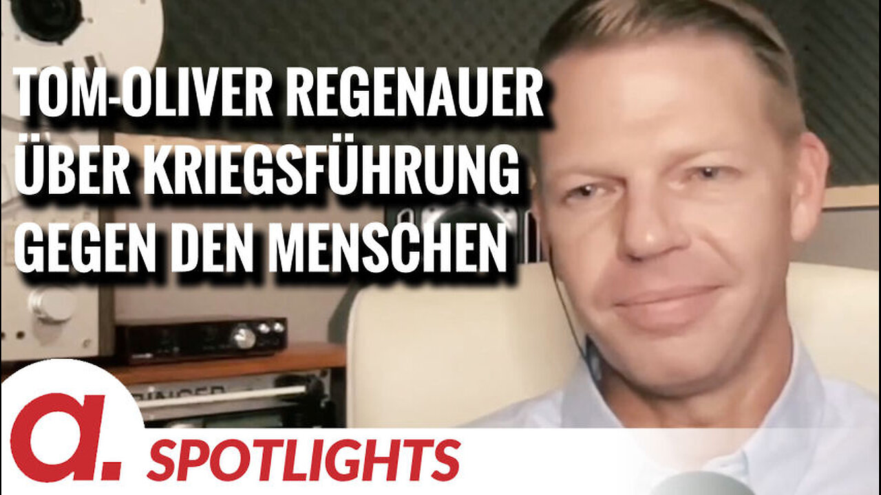 Spotlight: Tom-Oliver Regenauer über Kriegsführung gegen die Spezies Mensch