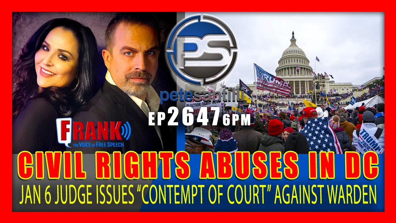 EP 2647-6PM JAN 6 PRISONER CIVIL RIGHTS ABUSES: Judge holds DC jail officials in contempt