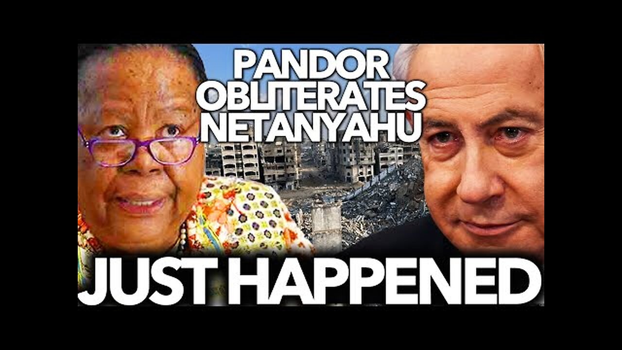 Naledi Pandor CLASHES With Benjamin Netanyahu, Video Goes Viral!