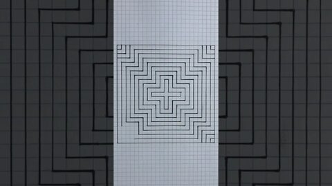 Drawing Optical Art #shorts