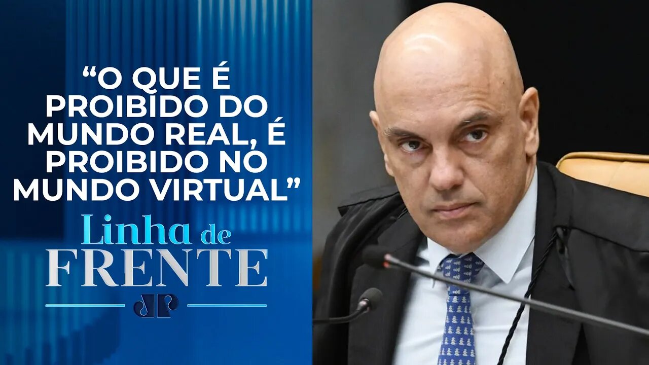 Alexandre de Moraes fala sobre regulamentação das redes sociais; Pavinatto analisa | LINHA DE FRENTE