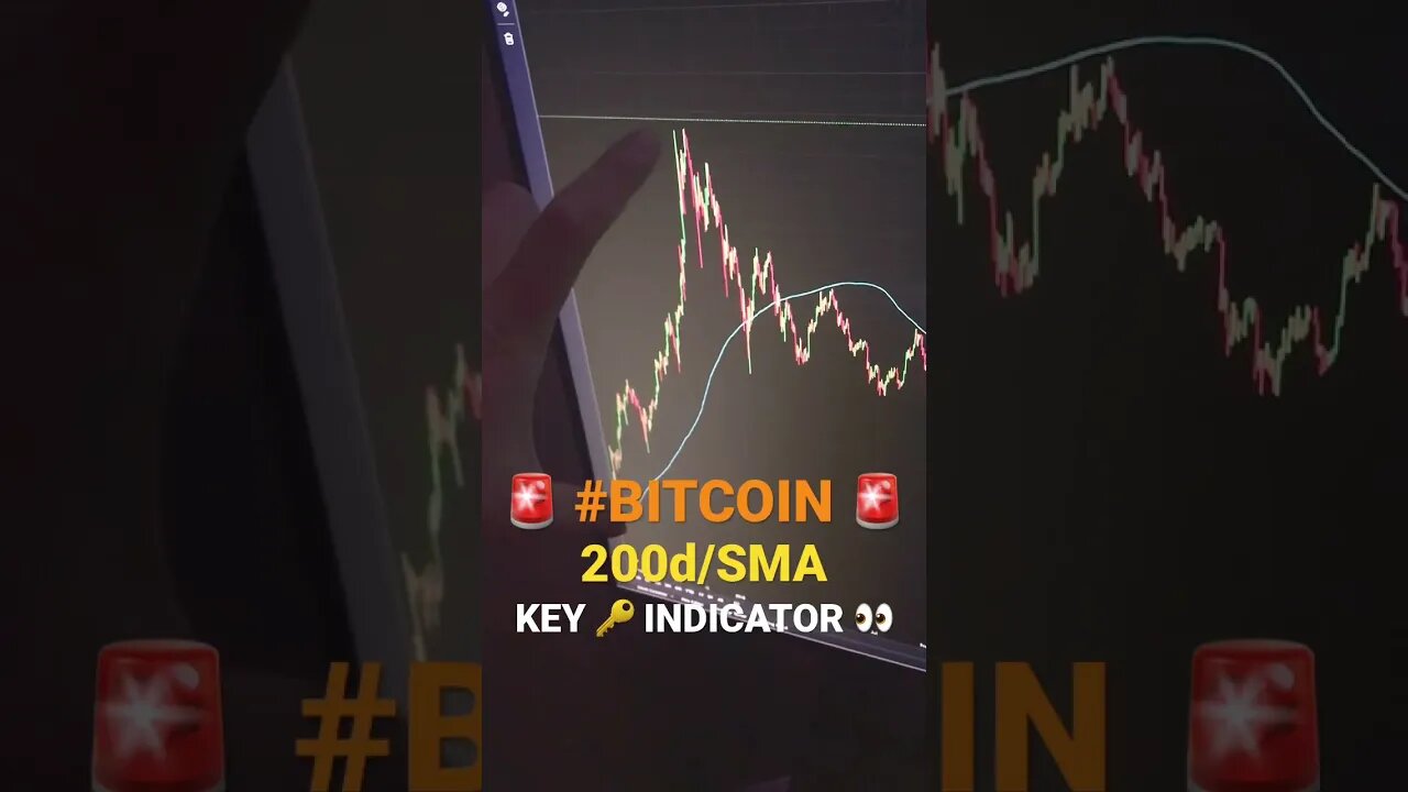 Bitcoin’s 200d/SMA!!! This is the key 🔑 to uptrends!!!👀 #bitcoin #btc #crypto #bitcoinnews