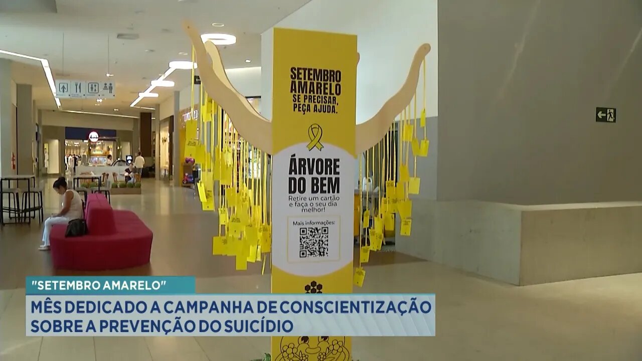 "Setembro Amarelo": Mês Dedicado a Campanha de Conscientização sobre a Prevenção do Suicídio.