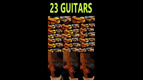 23 Guitars by Gene Petty #Shorts
