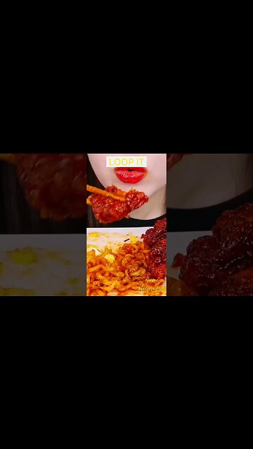 asmr mukbang 1 minutes for sleep emoji food challenge mashup eating - 2023