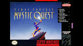 Final Fantasy Mystic Quest 1993 SNES Nintendo LIVE Playthrough - Retro Games Live Gameplay