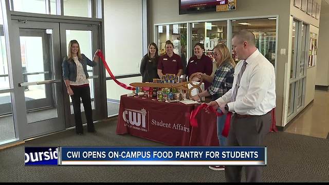 CWI opens on-campus food pantry