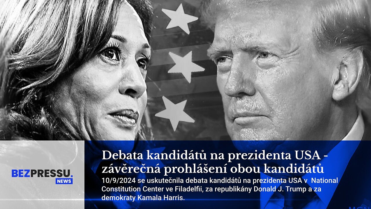 Debata kandidátů na prezidenta USA - závěrečná prohlášení obou kandidátů