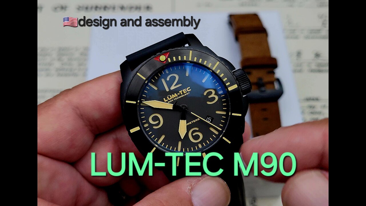 Lum-Tec M90- Tool watch experience 1k%