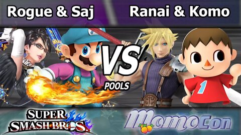 MVG|RoguePenguin & TA|Saj vs. 2GG|Komoriki & 2GG|Ranai - Wii U Doubles Pools - Momocon 2017