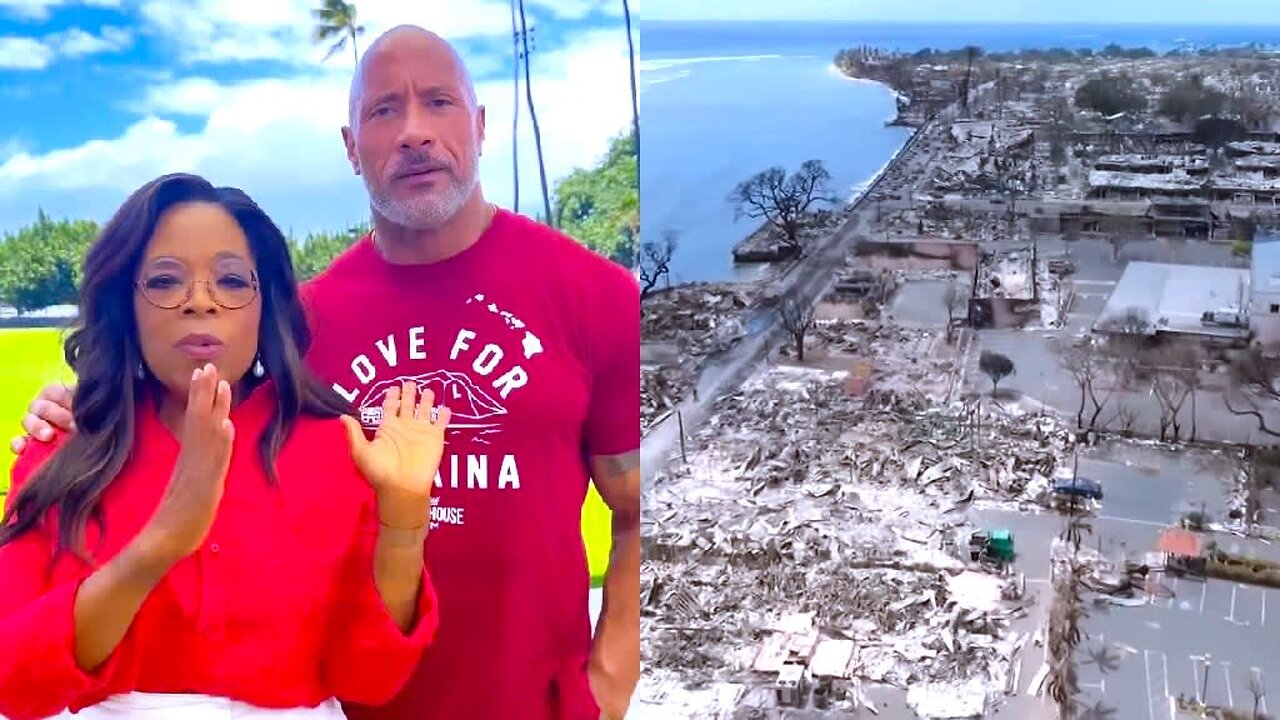 🎧 L.A PodCast🎙 OPRAH & THE ROCK Want YOU To Save Maui BS!!
