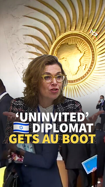 ‘UNINVITED’ 🇮🇱 DIPLOMAT GETS AU BOOT
