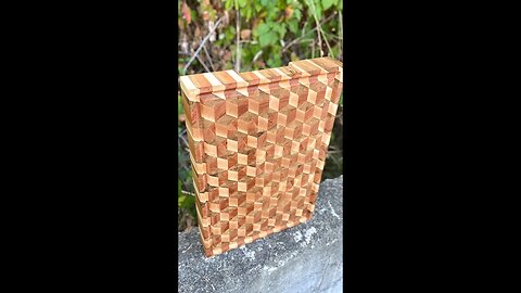 3D Cube End Grain Cutting Boards #shorts #short #shortvideo #shortsvideo #shortsfeed #woodworking