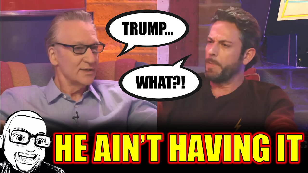 Bill Maher Gets In HEATED Debate With Zachary Levi Over Donald Trump!