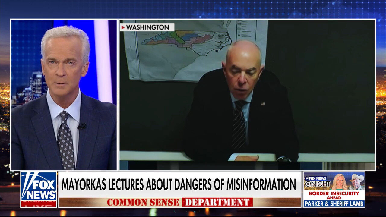 Mayorkas Believes Their 'Misinformation' Is Dangerous, But His 'Disinformation' Is Necessary