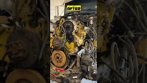 Before and After Engine Installation #shorts #engine #beforeandafter