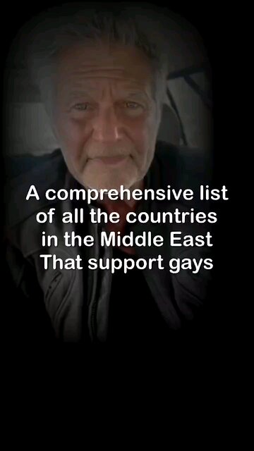 Here's a list of all the countries in the Middle East that support Gays