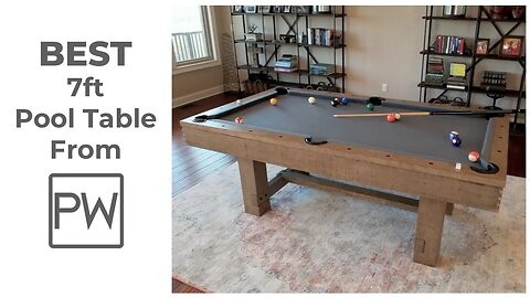 Best 7' Pool Table! Smoky Mountain Nights | Pool Warehouse