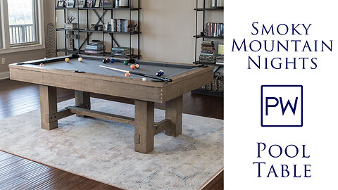 Best 7' Pool Table! Smoky Mountain Nights | Pool Warehouse