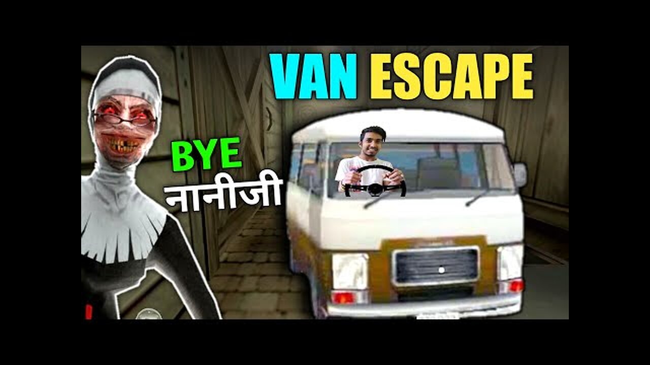 VAN ESCAPE FROM NANI'S SCHOOL | EVIL NUN HORROR GAMEPLAY #1