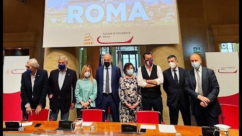 🔴 Presentazione del Centro-Dx delle candidature a Sindaco e Prosindaco di Roma: MICHETTI e MATONE.