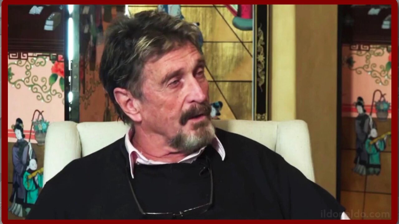 John McAfee Discusses Donald J Trump - 2170