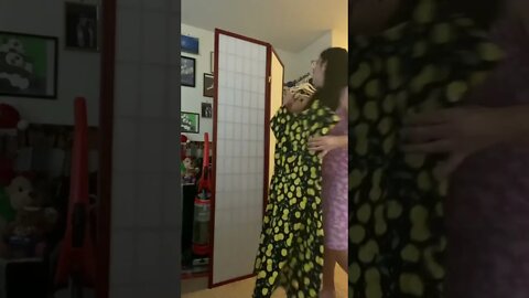 How I Hang Dry Dresses