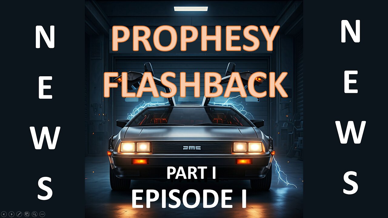 Prophesy Flashback News Episode 1 Part 1: 9-21-24