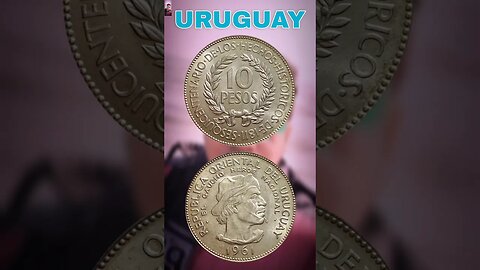 URUGUAY 10 PESOS 1961. #shorts #viral #coinnotesz