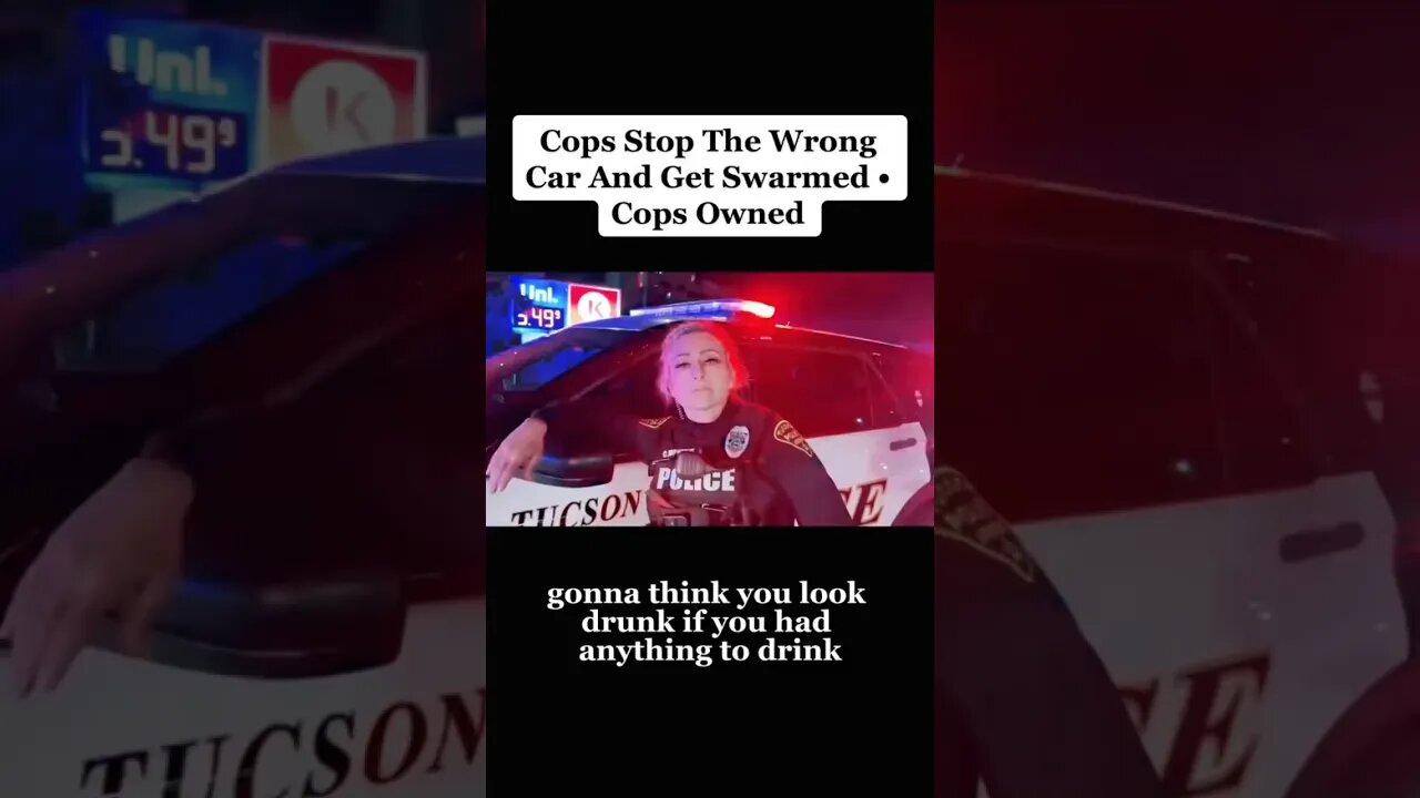 Drunk Police Officer Stops The Wrong Car 🚨🚔 pt. 1