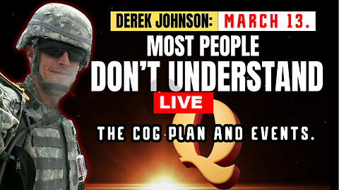 Derek Johnson + Q Team Great Intel - The COG Plan and Events.