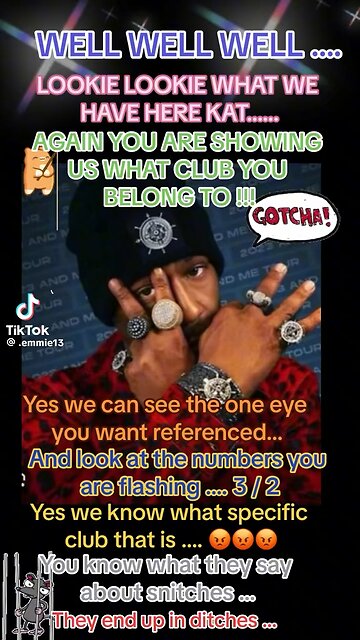 Would you look at who’s part of the one eye club.