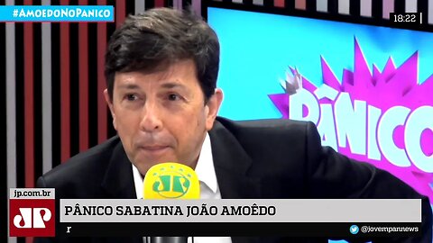 Pânico sabatina João Amoêdo