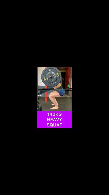 140kg SQUAT | WARM UP EXERCISE | SQUAT WORKOUT #shorts